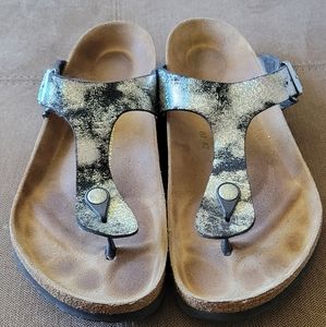 Metallic Birkenstock Gizeh EU 41 REGULAR